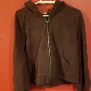 LuluLemon Purple Zip-Up Hoodie